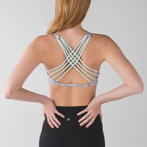 Lululemon Free To Be Bra (Wild) in Cyber Stripe